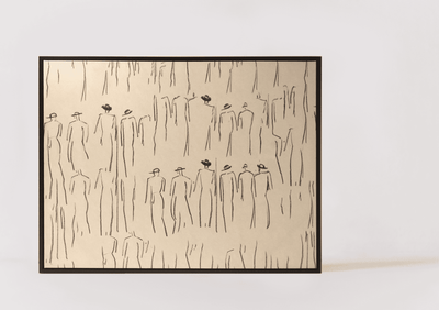 CANVAS ART - PHDI051 / 110x140 - black