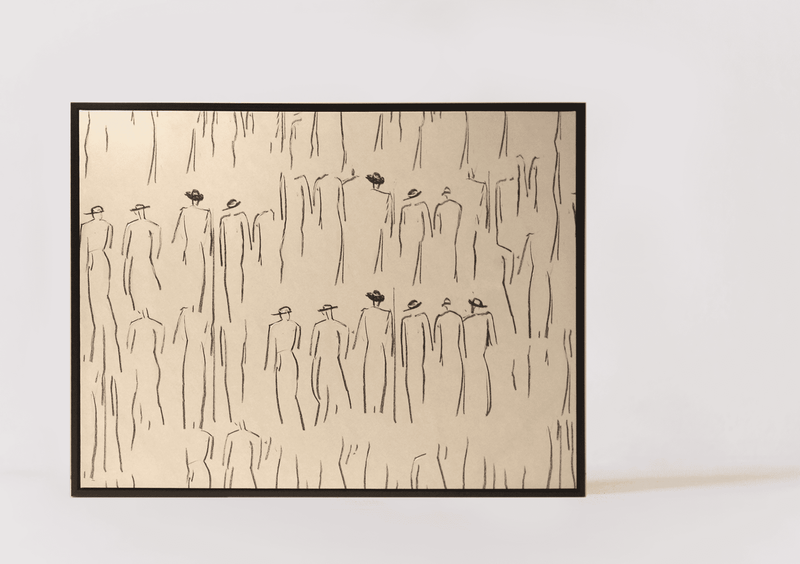 CANVAS ART - PHDI051 / 110x140 - black