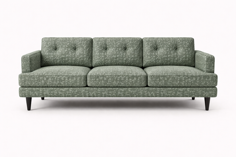 VERDI XL 3-Seater Sofa MIRTILLO A5 - light green