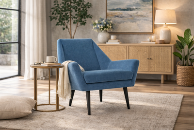 CARLTON Armchair ETHAN 13 - blue