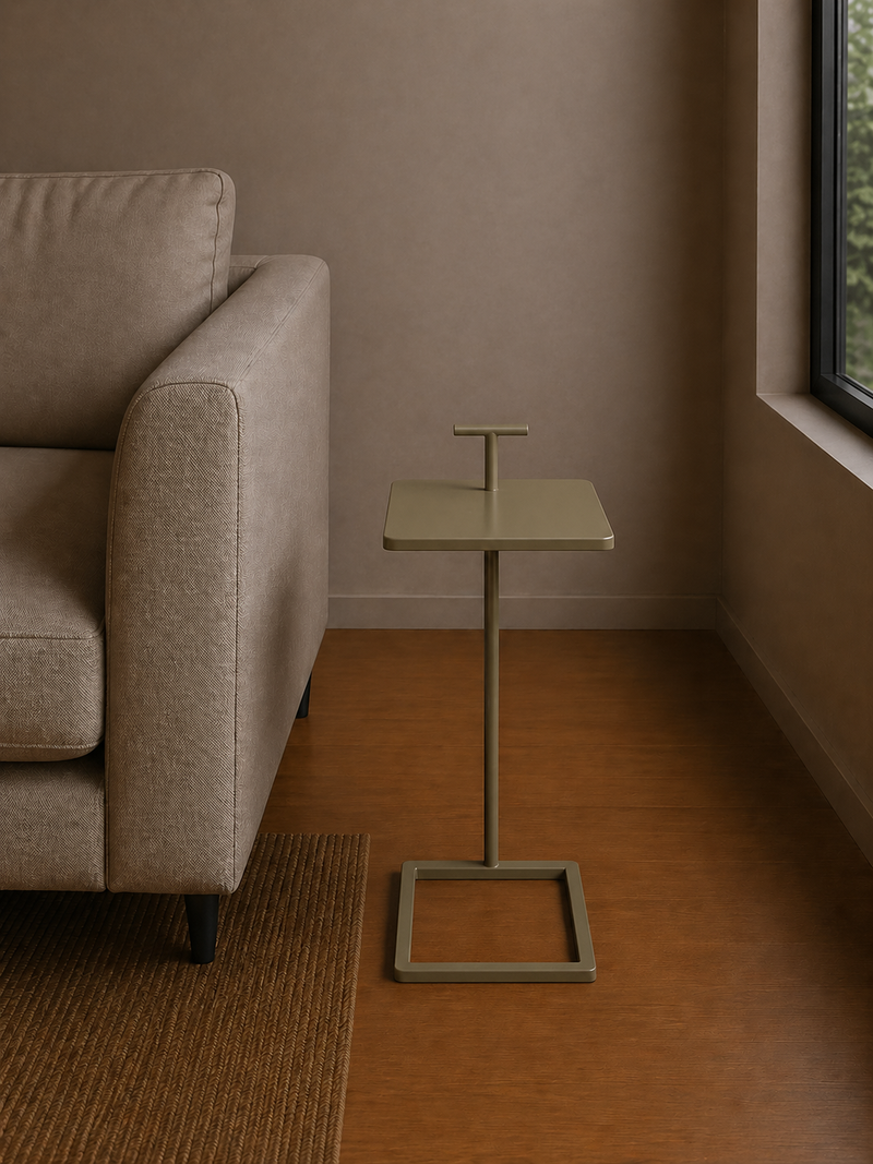 TOSTE End Table - grey