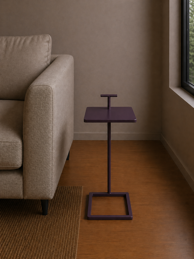 TOSTE End Table - purple