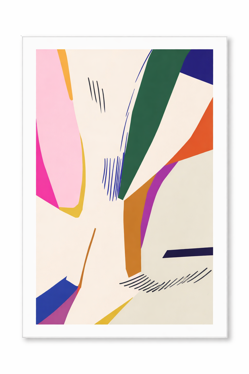 WEZ 3 - PHDI121/ 1100x1400 WHITE FRAME