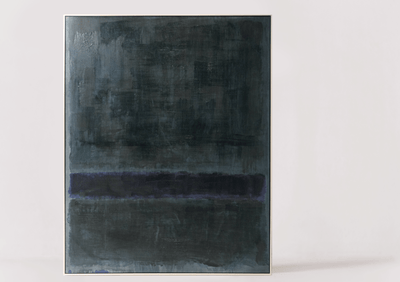 TEAL - PHDI196 / 110x140 - White Frame.