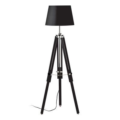 JASPER Floor Lamp - black (E27).