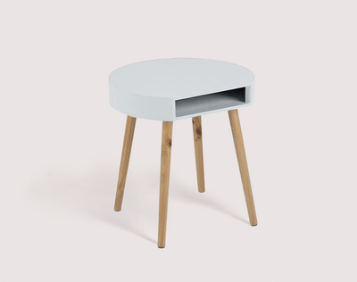 Ela Lamp Table (White)
