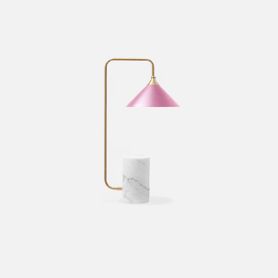 MARCO Table Lamp - Gold / Pink (E27 Golf).