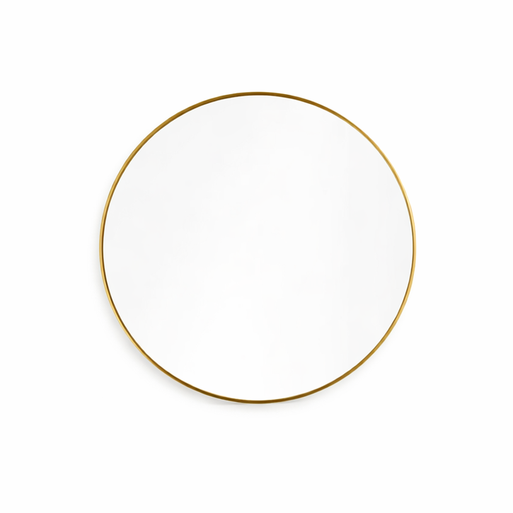 SOHO Round Mirror 110cm - gold.