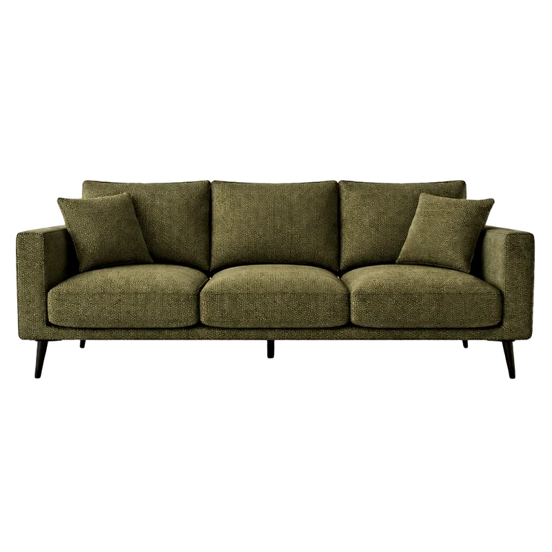 CONNIE 3-Seater Sofa MATANA 6 - green