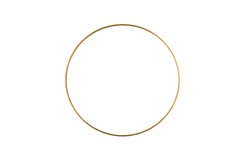SOHO Round Mirror 80cm - gold.