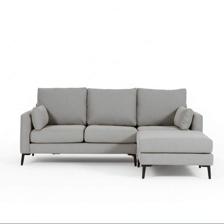 RAVEN Right-Hand Side Corner Sofa Crib 5 - greige