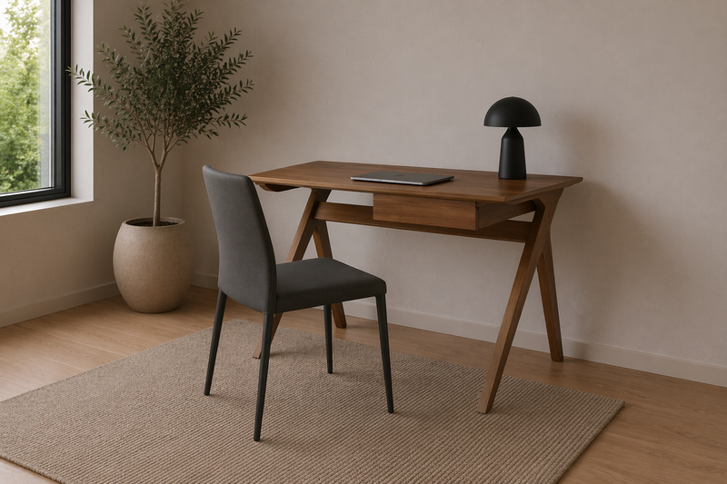 MARKO Desk - dark oak