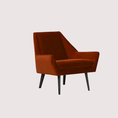 CARLTON Armchair MEG 64 - burnt orange