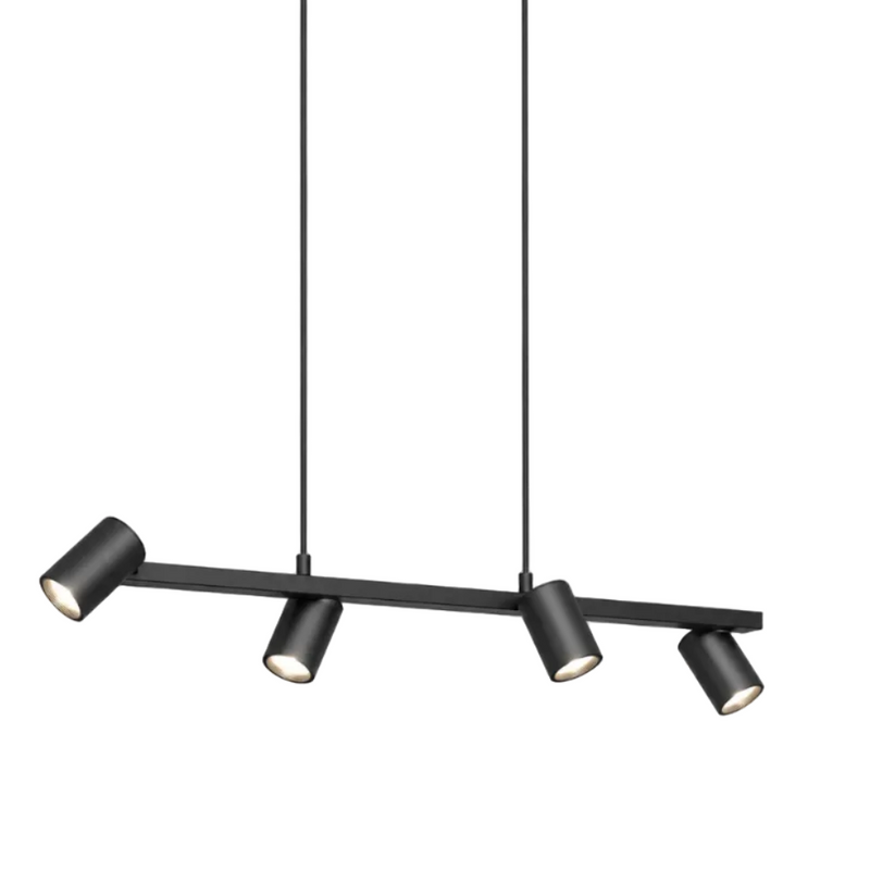 MARLEY Ceiling Pendant (4 x GU10) - Black