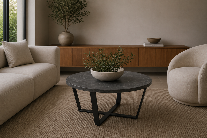 AMBLE Coffee Table 77cm - black