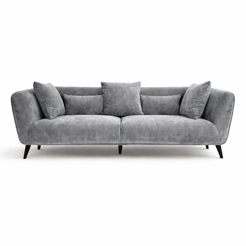 AVENUE 3-Seater Sofa ETHAN 19 - light grey