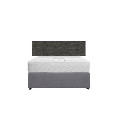 Long Low Headboard  - 6 FT Wide 24'' Tall (Grey)