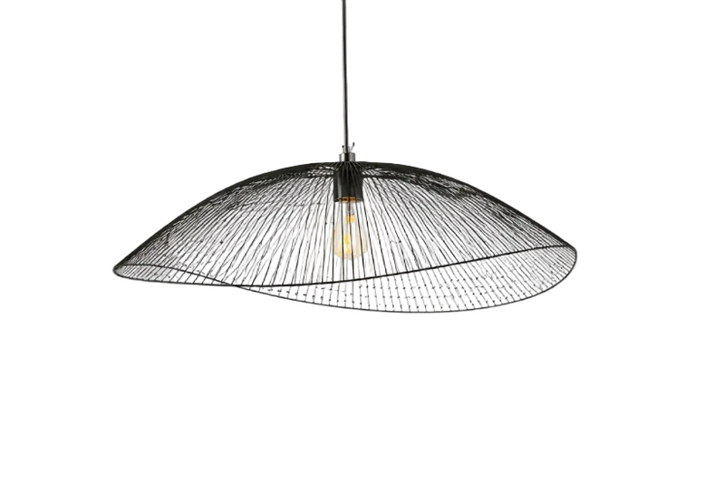 ONZA Wire Easy Fit Pendant 45cm, black- SHADE ONLY