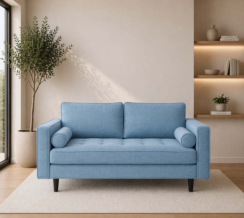 MEMPHIS 2-Seater Sofa OVER THE HORIZON 70 - blue