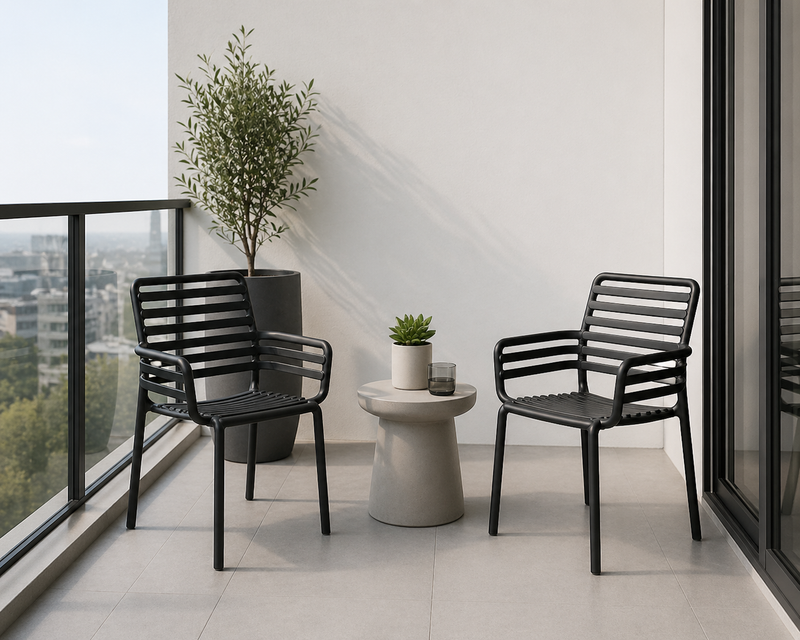 DOGA Outdoor Chair - anthracite