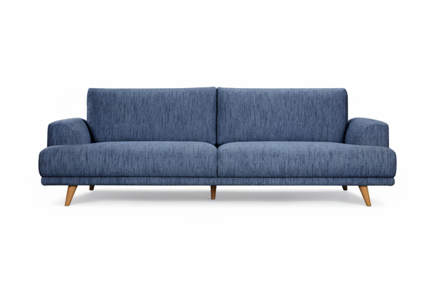 BENJAMIN 3-Seater Sofa Aj1447-48 - blue