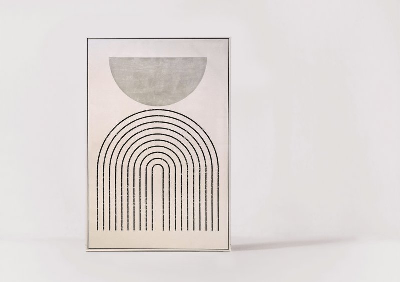 BOP 2 - PHDI102/ 80x120cm WHITE FRAME.