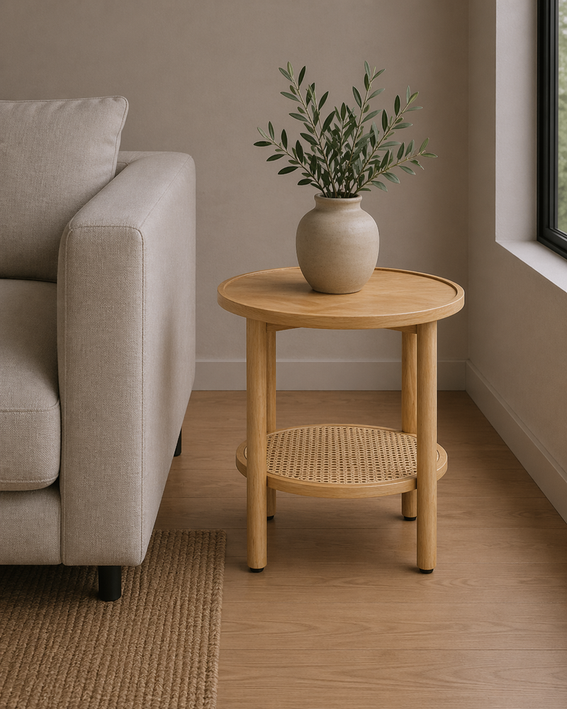 POLO End Table - oak