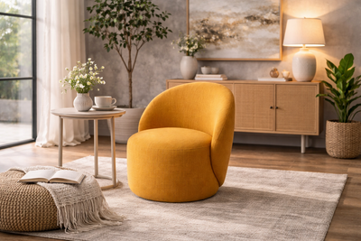 CLEO Armchair OVER THE HORIZON 54 - gold