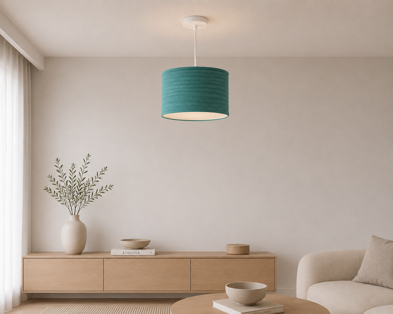 JUTE Easy Fit Shade 50cm - teal