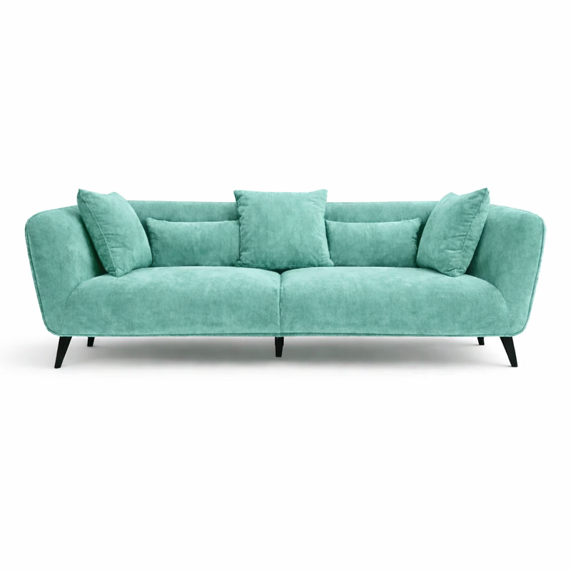 AVENUE 3-Seater Sofa MEG 12 - mint velvet