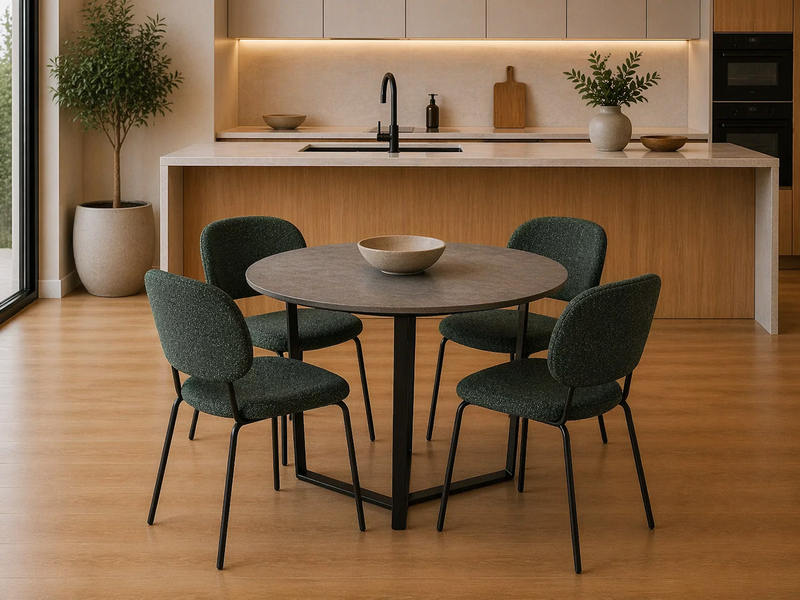 TYLER Dining Chair - sea green