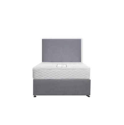 Bed 4FT HYDE Contract Divan Set (Base, Mattress & headboard)