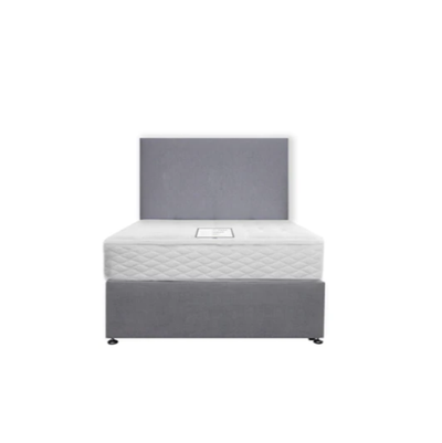 Bed 4FT 6 HYDE Contract Divan Set  (Base, Mattress & Headboard)