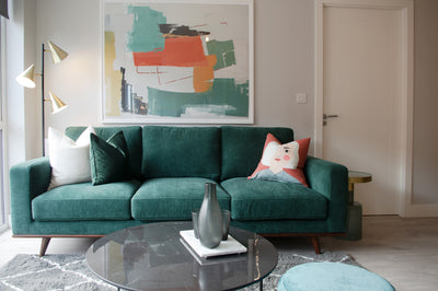 Branco Floor Lamp (Black & Brass)