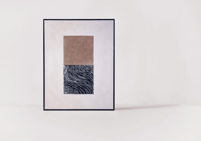 Fur Black Frame 600x800