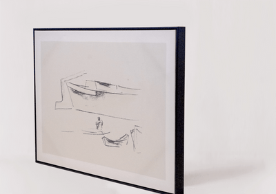 Boat Black Frame 800x600