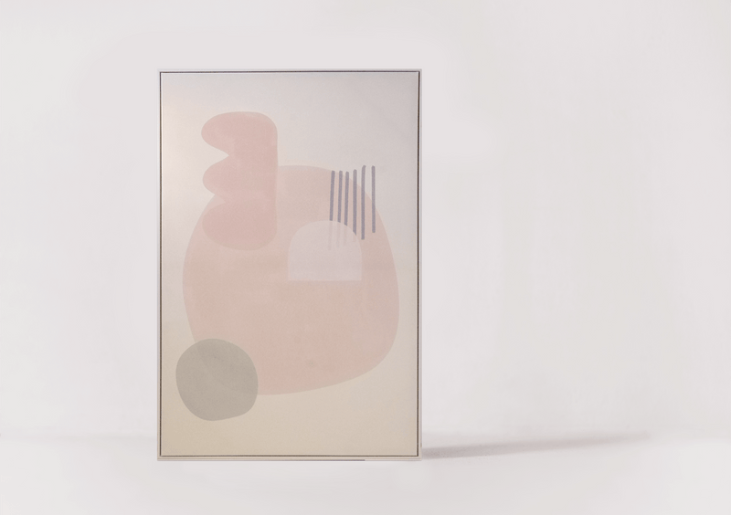 LUSH 1 800 x 1200 WHITE FRAME