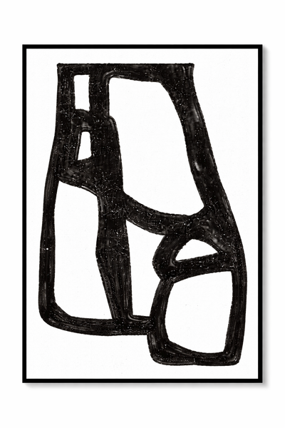 CANVAS ART - PHDI019 / 80x120 - black