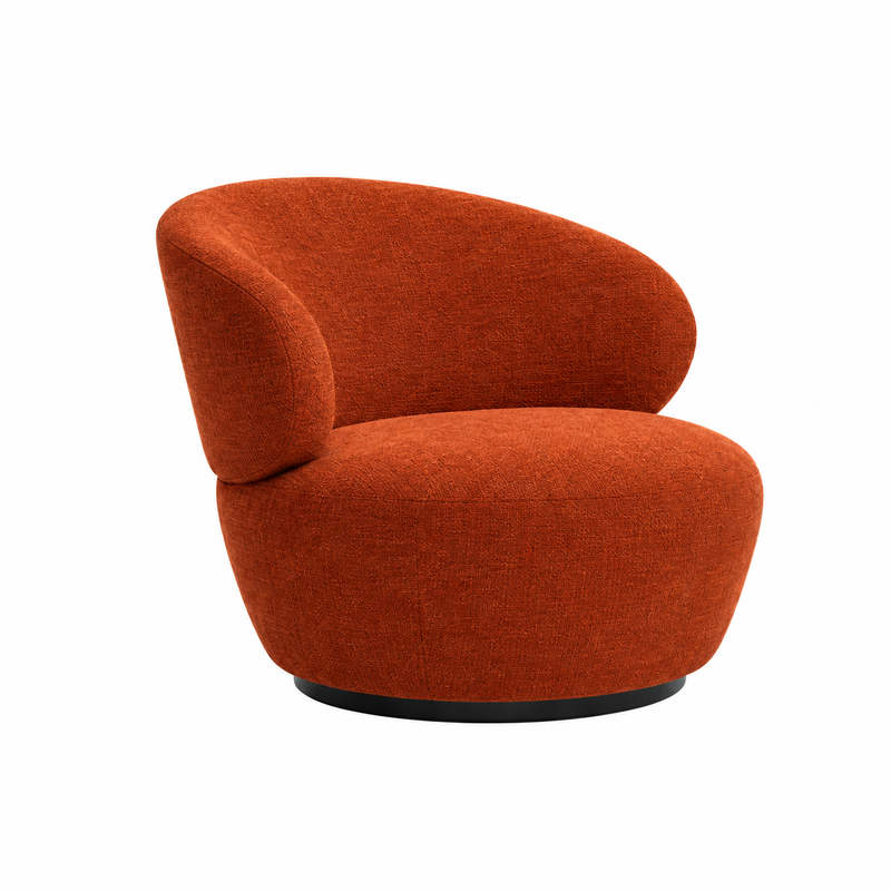MEGAN Armchair - VELA56 Rust