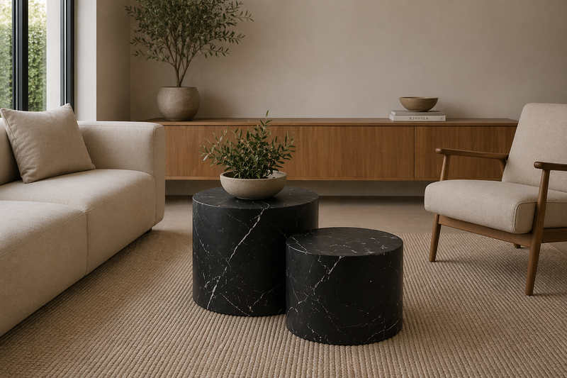MICE Coffee Table (set of 2) - ash antracite