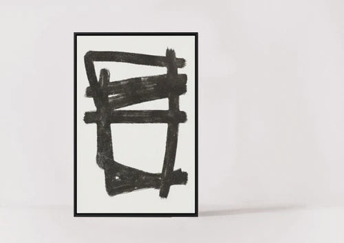 CANVAS ART - PHDI020 / 80x120 - black