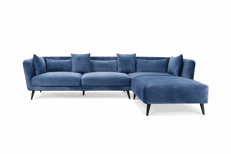 AVENUE Right-Hand Side Corner Sofa ETHAN 13 - blue