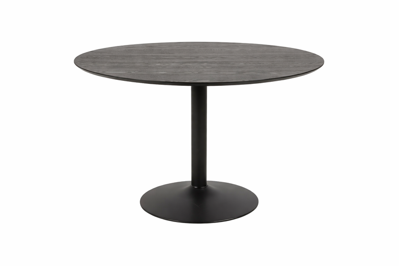 IBIZA Round Dining Table 110cm - ash black