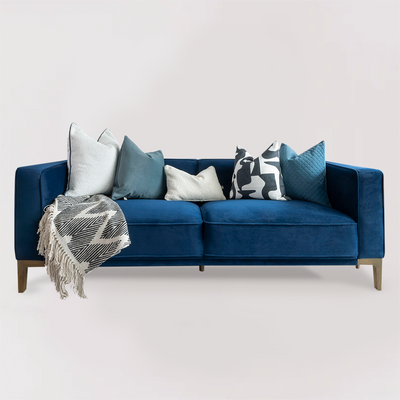 Hudson 3-Seater Sofa (Navy)