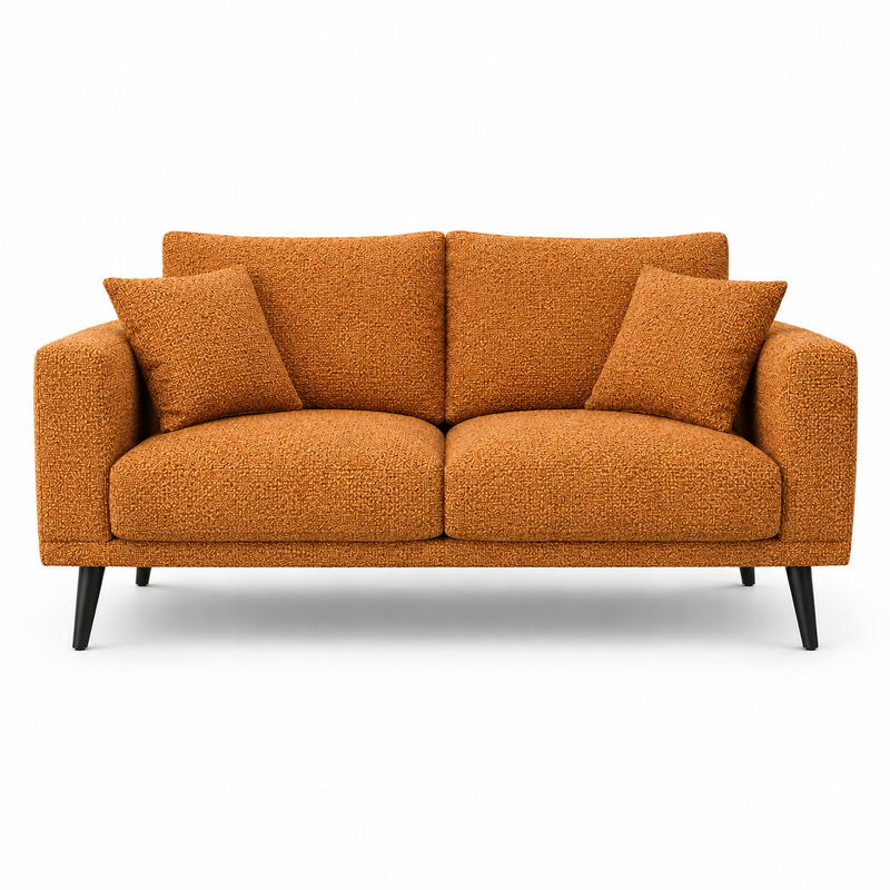 CONNIE 2-Seater Sofa MATANA 8 - terracotta