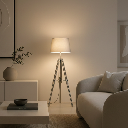 JASPER Floor Lamp - grey (E27)