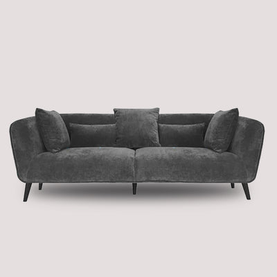 AVENUE 3-Seater Sofa ETHAN 25 - dark grey