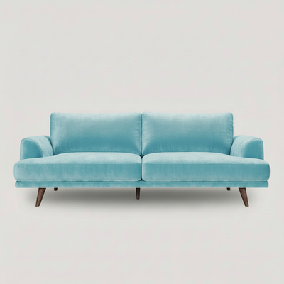BENJAMIN 3-Seater Sofa MEG 12 - light teal