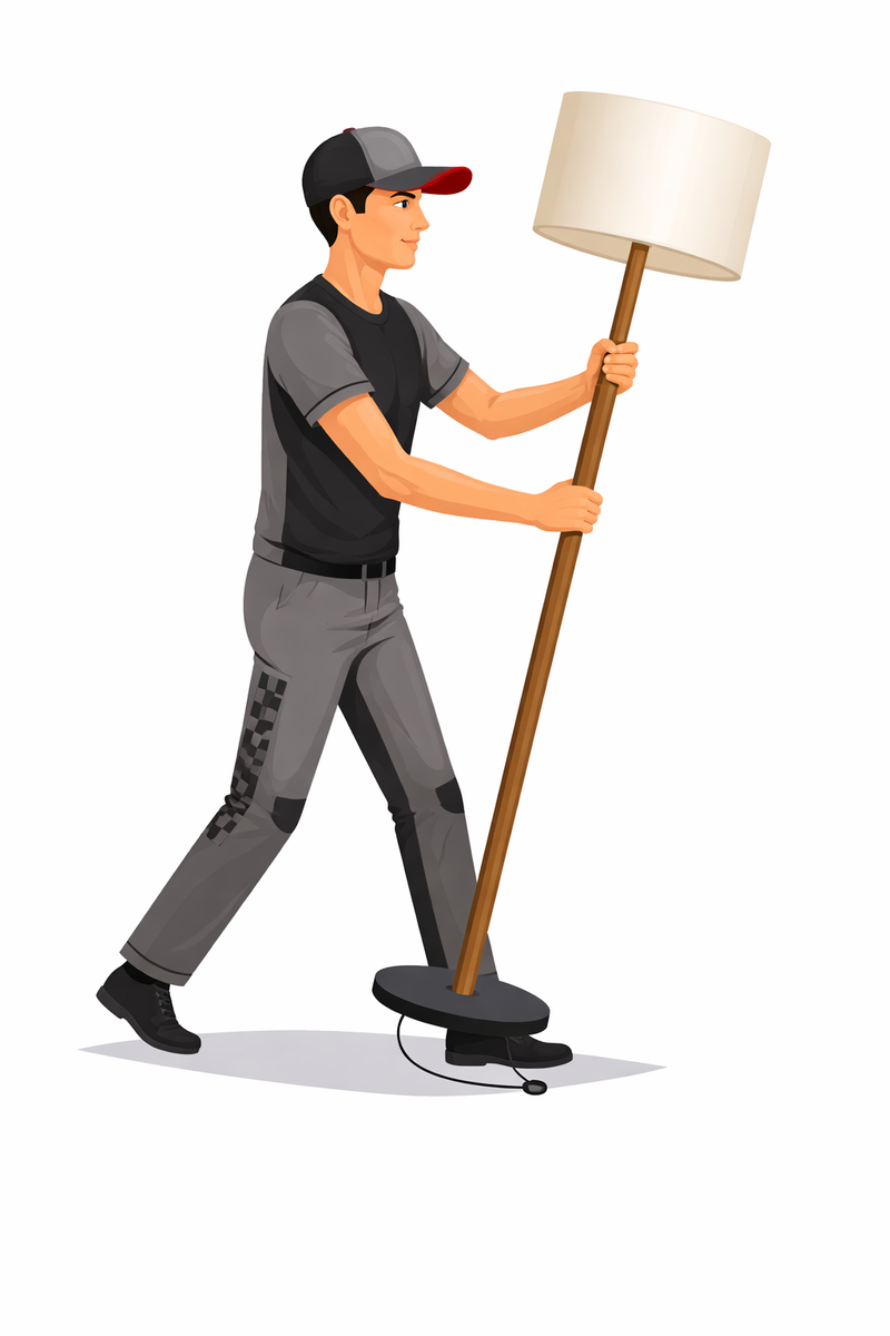 Removal/Dispose of old Table Lamp / Floor Lamp