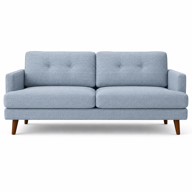 VERDI 3-Seater Sofa OVER THE HORIZON 70 - light blue